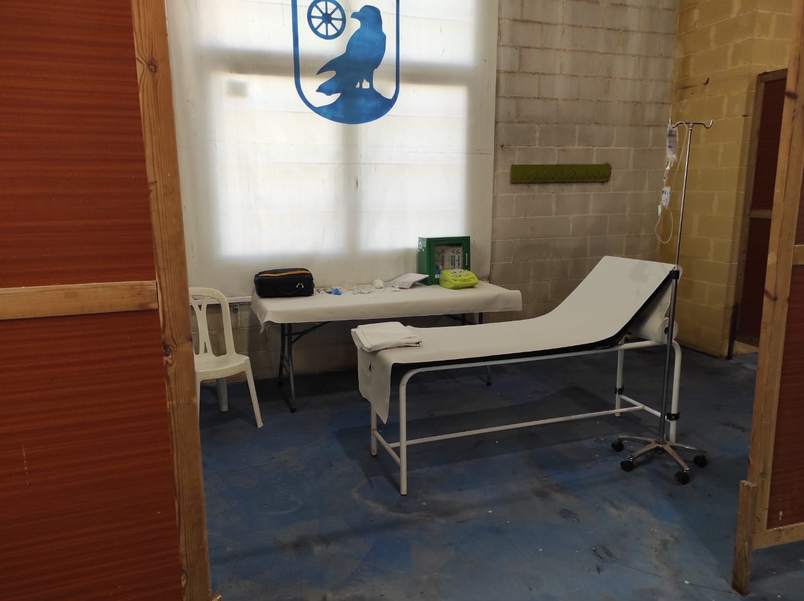 Zona reservado vacunación Covid-19