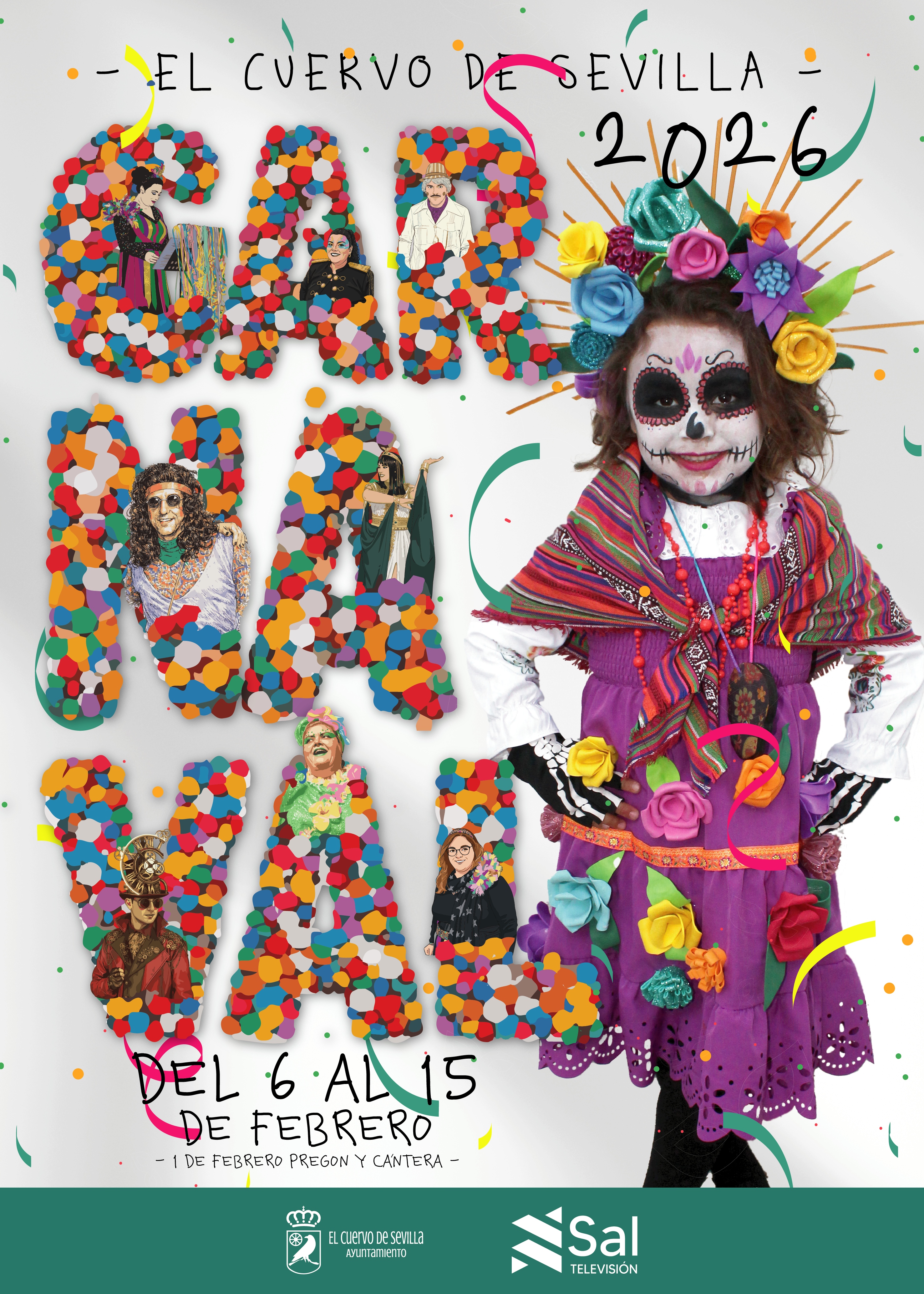 Cartel Carnaval de El Cuervo 2026-04